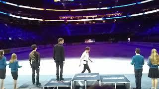 Nathan Chen stumbles while accepting gold at US Nationals 2019  