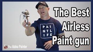 Graco Contractor Airless Spray Gun Review.  THE BEST PAINT GUN.