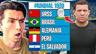 Juego EL MUNDIAL DE 1970 con UNA SELECCIÓN EXTINTA