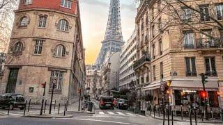 Walking through the streets to Paris; Rue daguerre market street