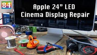 Mac84 LIVE: Apple 24" LED Cinema Display Repair - No Backlight