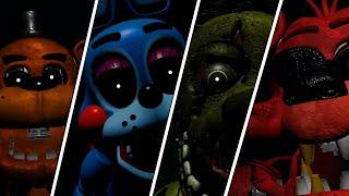 Every JUMPSCARE in FNAF: Coop | Roblox FNAF