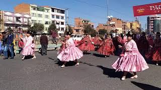 Así inicia la entrada Virgen del Carmen de El Alto 2019