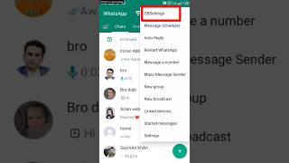 GB whatsapp secret setting 2023