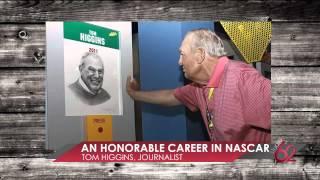 Legendary Nascar journalist Tom Higgins honored by Hall of Fame