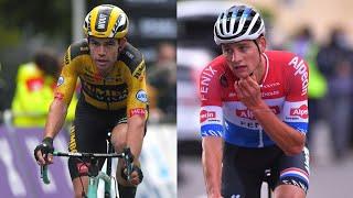 Wout Van Aert vs Mathieu Van der Poel the Epic Rivalry (Road Edition)