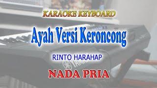 AYAH KERONCONG ll KARAOKE KEYBOARD ll RINTO HARAHAP ll NADA PRIA BES=DO