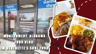 Montgomery, Alabama Food Vlog: JW Beverette's Soul Food & Seafood