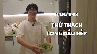 VLOG #43: THỬ THÁCH LONG ĐẦU BẾP | duongfynn