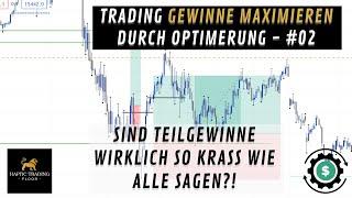 MAXIMIEREN Teilgewinne WIRKLICH dein Profit? | Trading Gewinne maximieren #02 | HAPTIC TRADING FLOOR