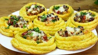 Top recipe with potatoes. I have never eaten such delicious potatoes with a juicy filling!