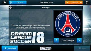 How To Import Psg (Paris Saint Germain) Logo And Kits In Dream League soccer 2018