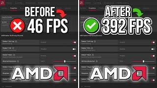  AMD RADEON SETTINGS: BEST SETTINGS TO BOOST FPS FOR GAMING  | Optimize AMD ️