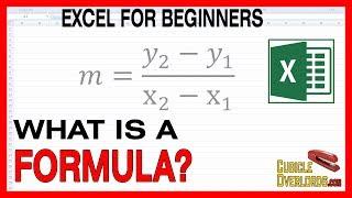 What is an Excel formula? - Microsoft Excel for Beginners