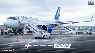 Full Flight: Aegean Airlines NEW A320neo - (Thessaloniki ︎ Athens)