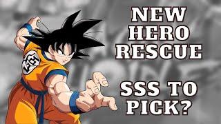 SSS to pick in HERO RESCUE! (Dragon Ball Idle)