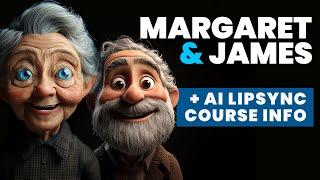 Margaret & James - Plus New AI LipSync Course Info