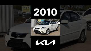 evolution of Kia pride (1991-2023) #shorts #viral #pride #tranding