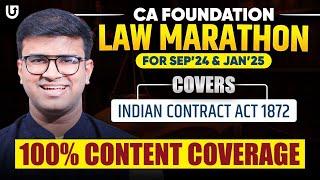 CA Foundation Law Indian Contract Act 1872 |  One Shot Revision | CA Indresh Gandhi #cafoundation