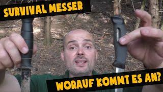 Survivalmesser Auswahl - Worauf kommt es an? | Survival Messer