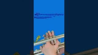 Utah Beach Intro Trumpet 2         #trumpet #sheetmusic #playalong