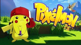 Стрим Minecraft покемоны новый мод Pokeworld pixelmon McSkill ловим покемонов строим хатку #7