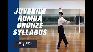 Juvenile Rumba Bronze Syllabus (Solo Boys - Front)