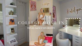 COLLEGE MOVE-IN VLOG ~ TEXAS A&M UNIVERSITY