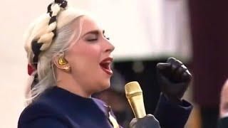 Lady Gaga interpreta Himno de Estados Unidos (2021)