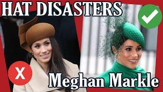 Meghan Markle's Hats - DISASTERS and success | Hat wearing dos and don'ts | millinery