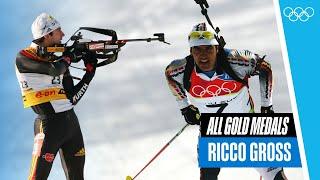 HOW many gold medals?!  | All Winter Olympic gold medals of Ricco Gross' career