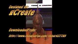 gCreate Official Rocket Ship Time Lapse   Printed by AceofAxe