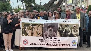 Mersin’de Seyit Rıza ve yoldaşları anıldı