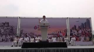 Lunchtime rally: Chee Hong Tat on opposition: Only during election, suddenly make noise!