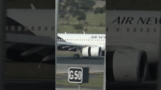 AIR NEW ZEALAND A320 NEO LANDING RWY34 MELBOURNE YMML