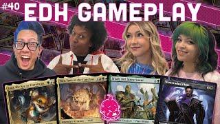 Crim & Joe Johnson create CHAOS  Loot | Voja | Bristly Bill | Mastermind Plum | MTG EDH Gameplay