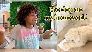 Naiah and Elli: How To Get Out of Doing Homework