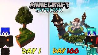 100 Days in Minecraft Skyblock