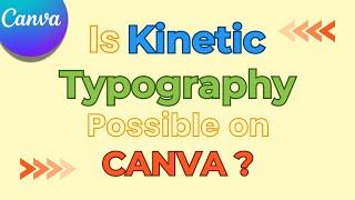 Canva Kinetic Typography Tutorial: Animate Text Like a Pro!#canva  #yt  #tutorial#kinetictypography