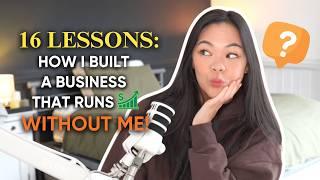 16 years of business lessons in 13 minutes