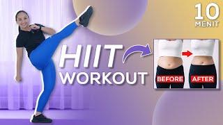 10 Menit HIIT Workout Bikin Perut Rata Dalam Seminggu! Bakar Ratusan Kalori 