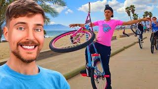 Mr Beast's Bike VS Los Angeles Streets!