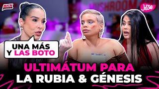 JESSICA PEREIRA LE DA ULTIMÁTUM A GÉNESIS & LA RUBIA DEL TOQUE TRAS PELEA EN VIVO