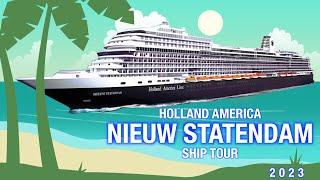 Holland America Nieuw Statendam Ship Tour