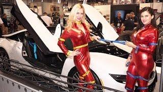 HOT Fasty Girls at SEMA 2014 - Miss Fasty SEMA SHOW Highlights -Fasty Straps T3 Tie Down Launch