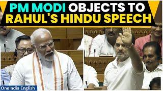 Rahul Gandhi Tells PM Modi: "Aap Hindu Ho Hin Nahi…" | Rahul Gandhi's Speech Rocks Lok Sabha | Watch