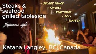 Teppanyaki Cooking | Japanese Food | Katana Langley | Travel | Culture | Life lessons |