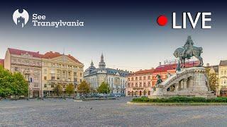 Cluj Napoca | Piata Unirii - Unirii Square | Planetarium Cafe  Live Webcam