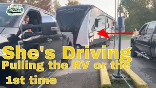 RV Towing for the first time.     (Episode 17)