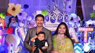 Telugu actor Gopichand and Rashmi ceelebrating son first birthday